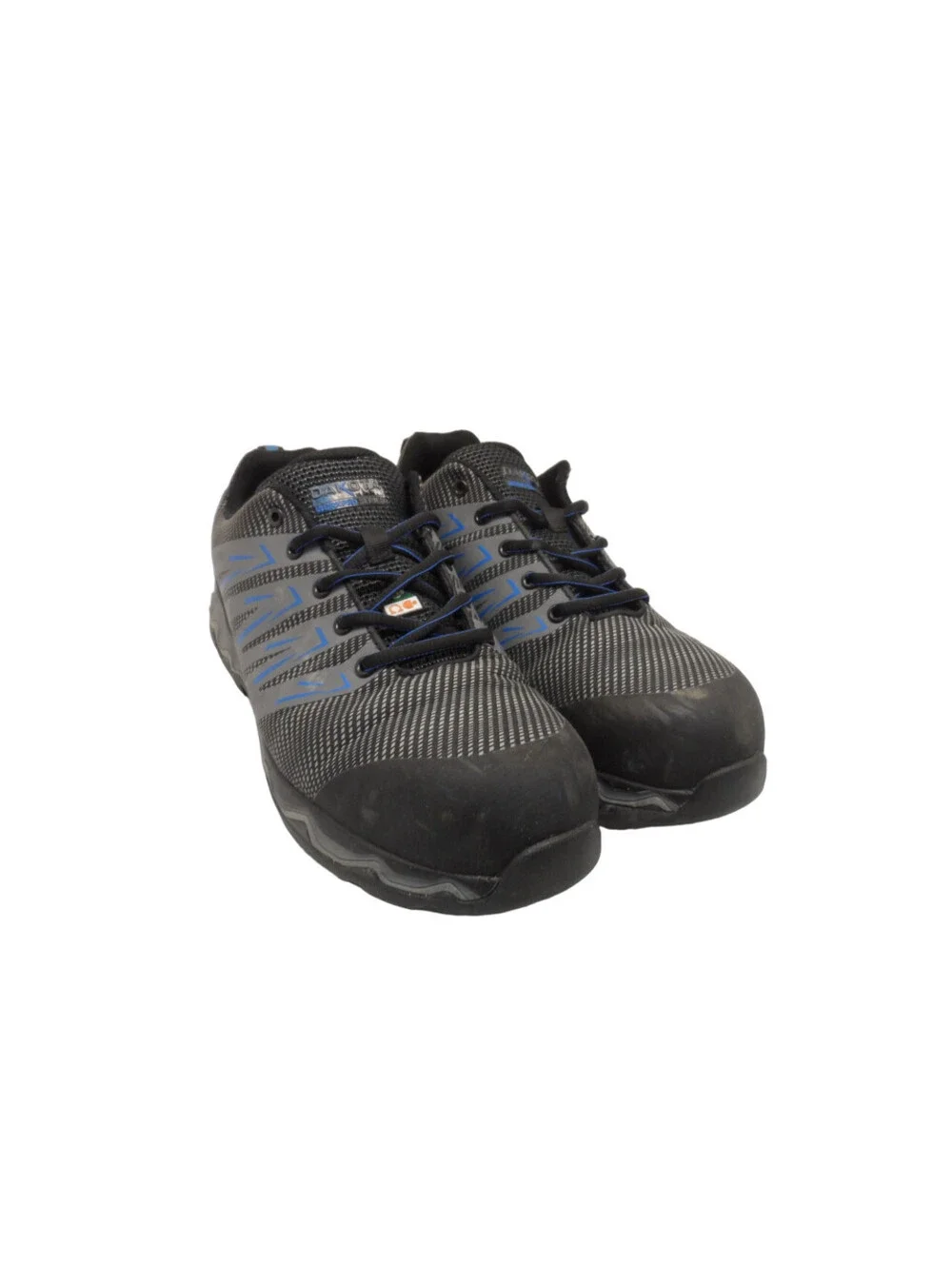 DAKOTA Men's 2400 Aluminum Toe Comp Plate FreshTech Low-Cut Work Shoes Grey 13M